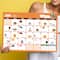 2026 Every Day's A Holiday Medium Desk Pad Monthly Blotter Calendar